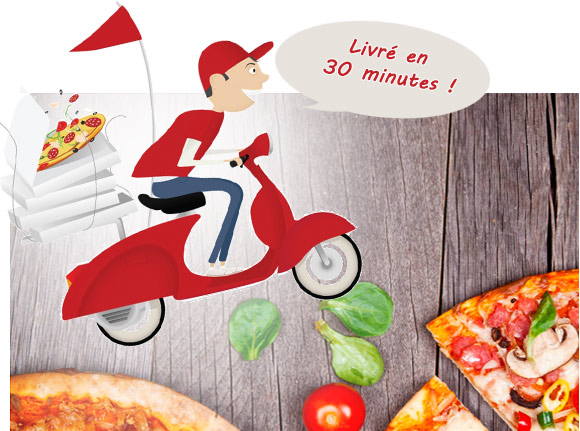 Pizza toulon livré en 30 minutes